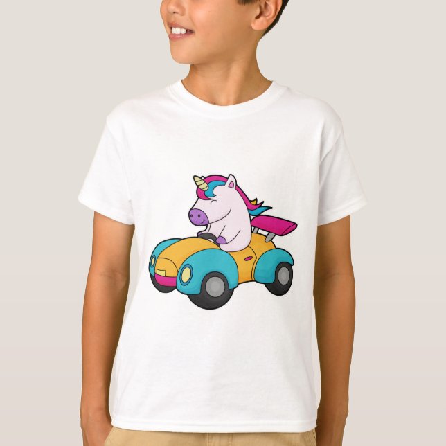 Camiseta Carro Unicorn (Frente)