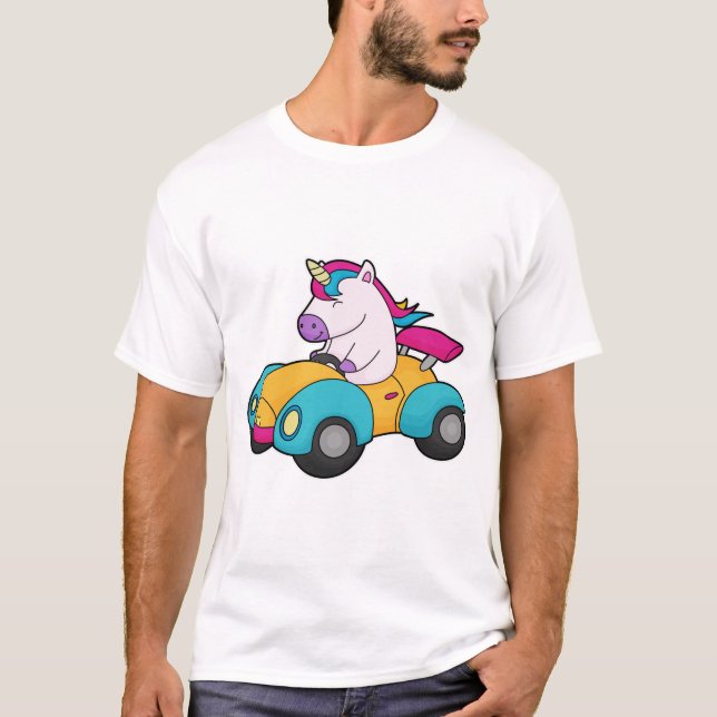Camiseta Carro Unicorn (Frente)