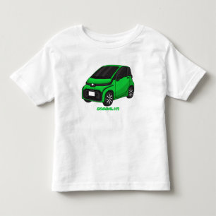 Camiseta Carro verde e fino