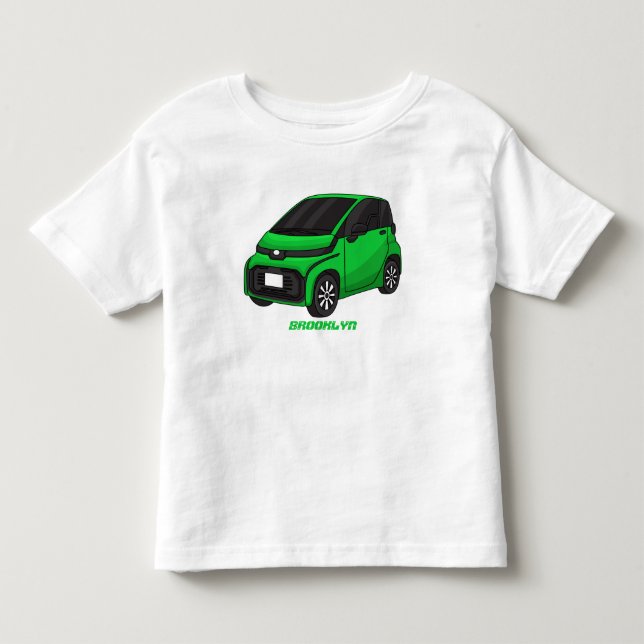 Camiseta Carro verde e fino (Frente)
