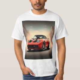 Camiseta carro vermelho