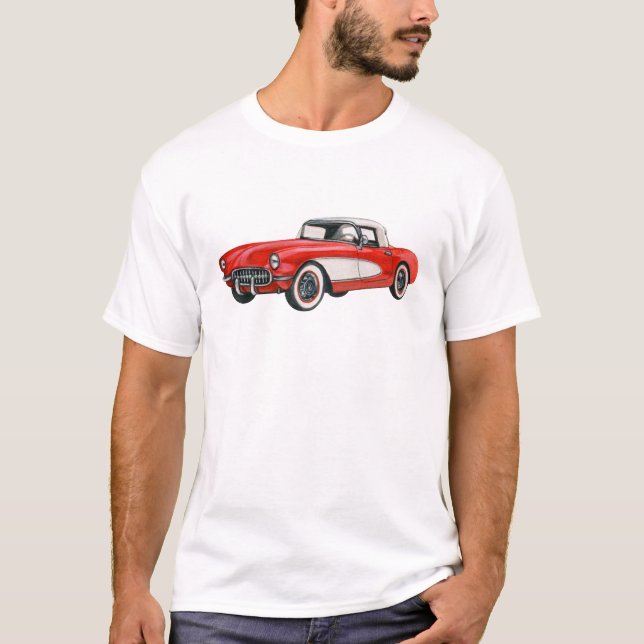 Camiseta Carro vintage (Frente)