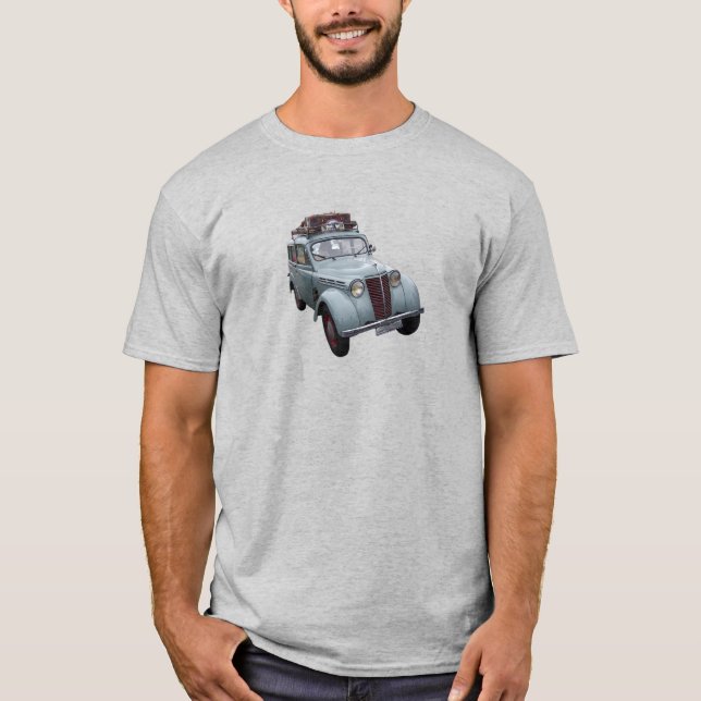 Camiseta Carro vintage (Frente)