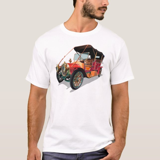 Camiseta Carro vintage (Frente)