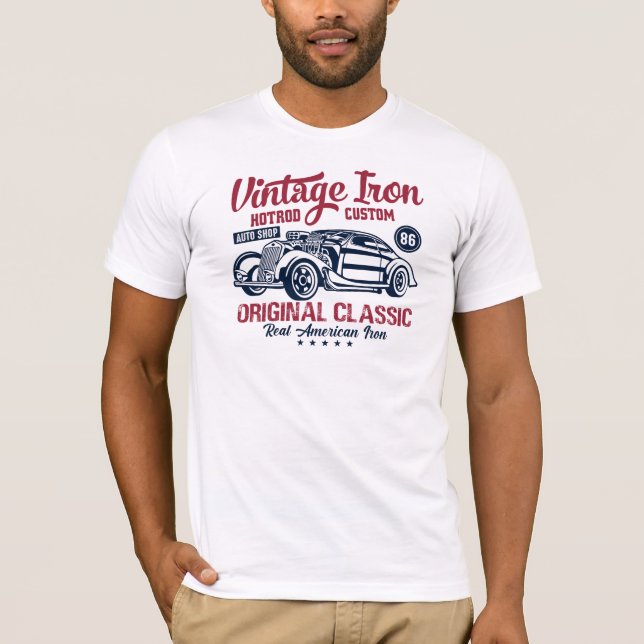 Camiseta Carro vintage (Frente)