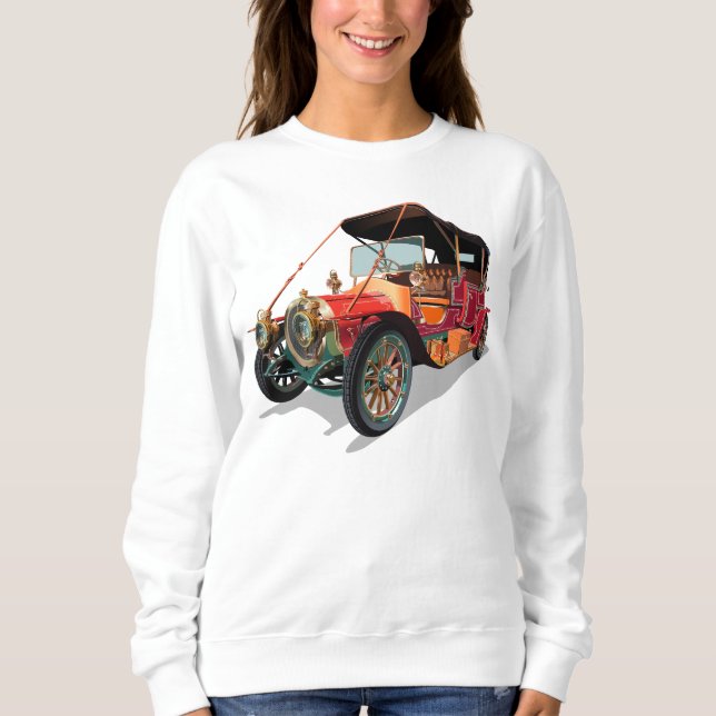 Camiseta Carro vintage (Frente)