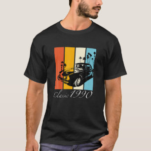 Camiseta Carro vintage 31S Aniversário Clássico 1990