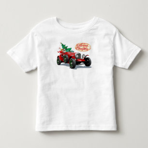 Camiseta Carro vintage de Natal