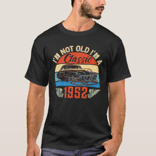 Camiseta Carro vintage não sou velho, sou um 70 clássico de