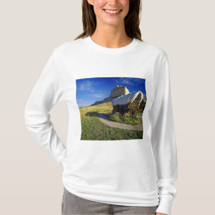 Camiseta carroça Conestoga no Scottsbluff National