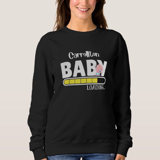 Camiseta Carrollton Native Pride Funny State Baby Parent Mo (Frente)