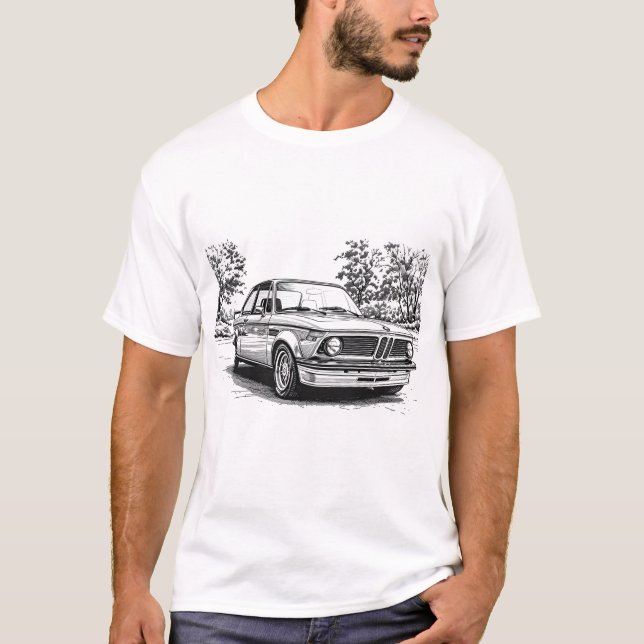 Camiseta Carros Alemães de Luxo (Frente)