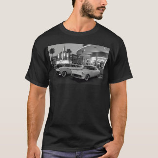 Camiseta Carros Antigos amigo menino família
