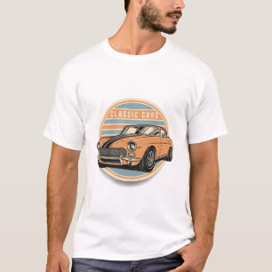 Camiseta carros clássicos