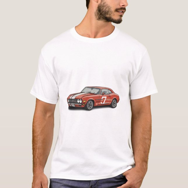 Camiseta carros clássicos (Frente)
