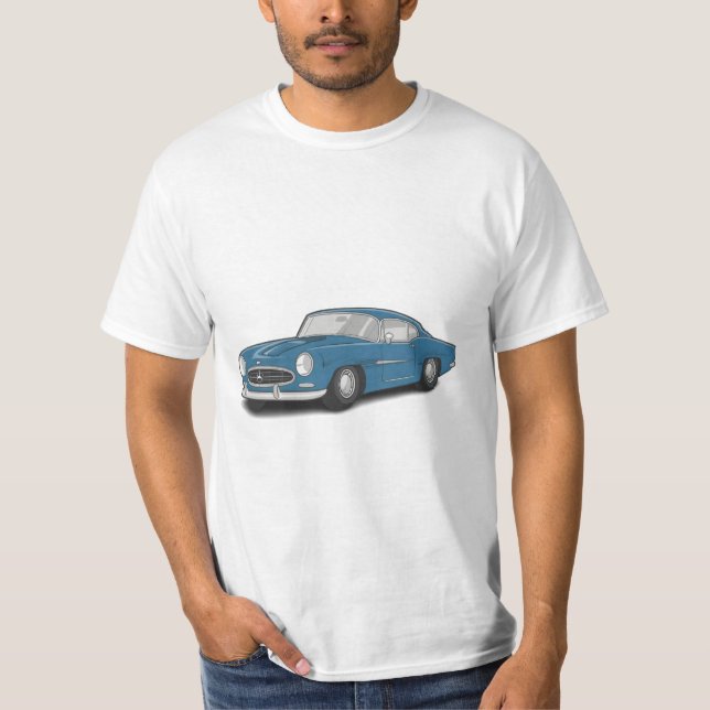 Camiseta carros clássicos (Frente)