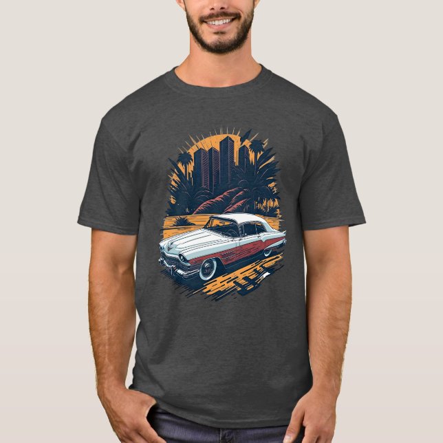 Camiseta Carros Clássicos - Cadillac Eldorado Edition 002 (Frente)