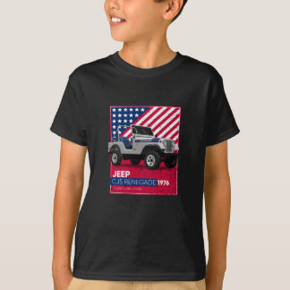 Camiseta Carros Clássicos CJ5 Renegade 1976