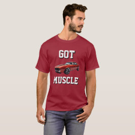 Camiseta Carros clássicos com músculos Design gráfico novid