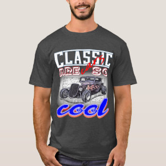 Camiseta carros clássicos são tão legais - carro retrô