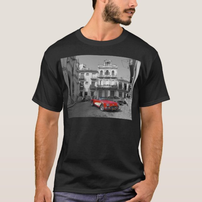 Camiseta Carros cubanos 3 (Frente)