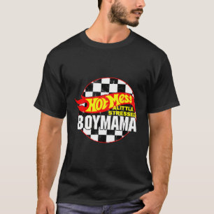 Camiseta Carros De Corrida De Mama, Menininha Em Estresse Q
