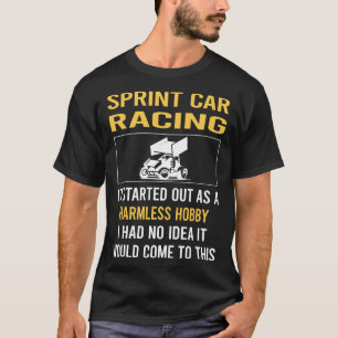 Camiseta Carros de corrida Sprint Car inofensivo Hobby