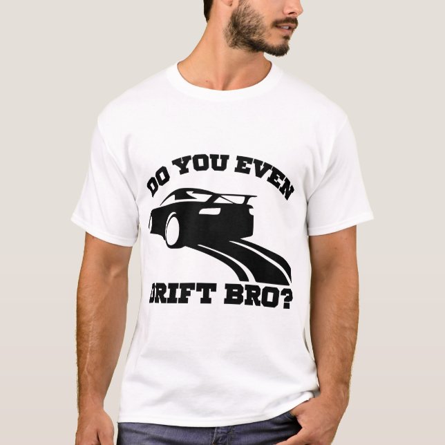 Camiseta Carros de deriva Eurobeat Correndo Engraçado (Frente)