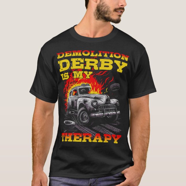 Camiseta Carros de esmagamento de derivação S2 (83) (Frente)