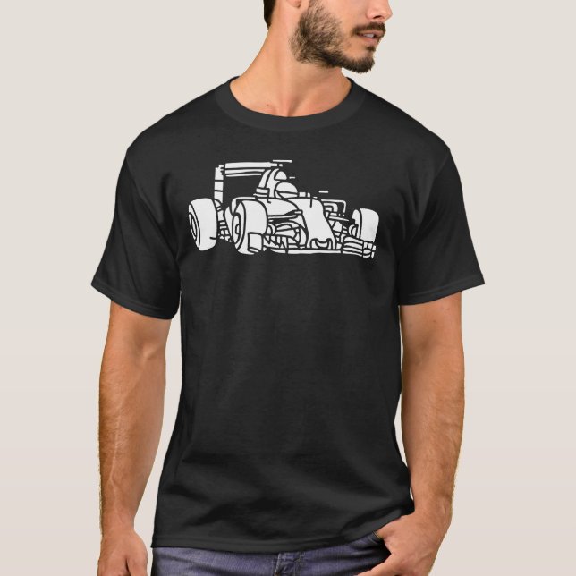 Camiseta Carros de fórmula: presentes-melhores presentes cr (Frente)