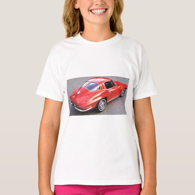 Camiseta Carros de janela de divisão clássicos (Frente)
