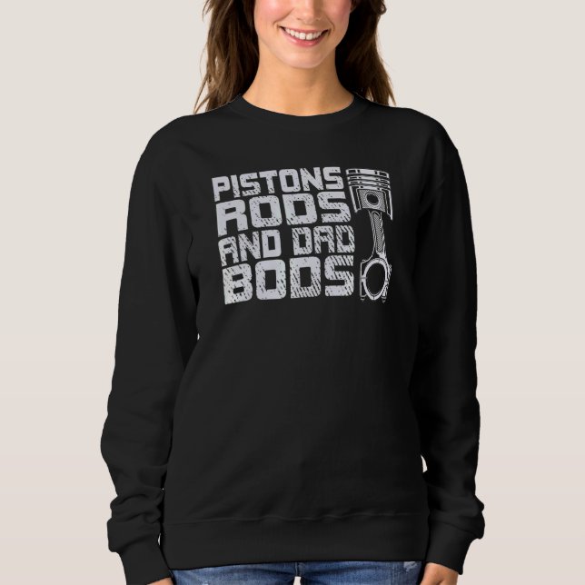 Camiseta Carros De Pistões E Pais (Frente)