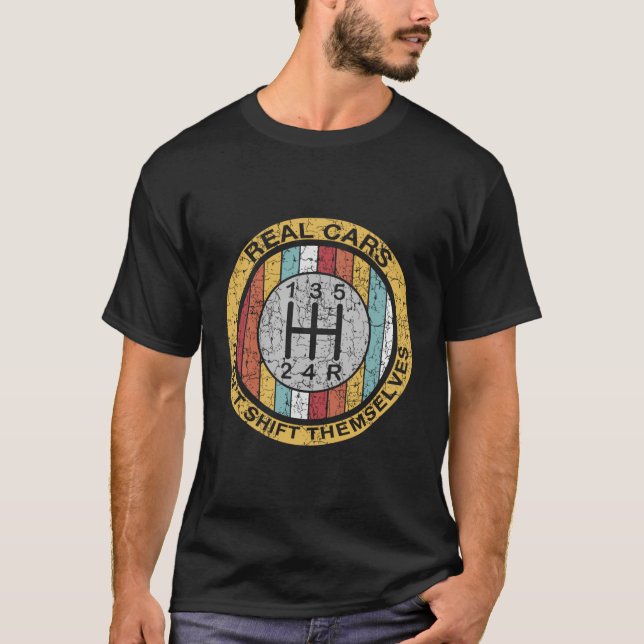 Camiseta Carros De Verdade Não Se Deslocam Do Presente Mecâ (Frente)