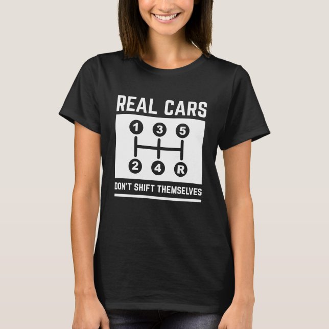 Camiseta Carros de verdade não se mudam (Frente)