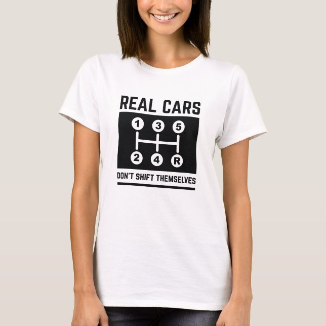 Camiseta Carros de verdade não se mudam (Frente)