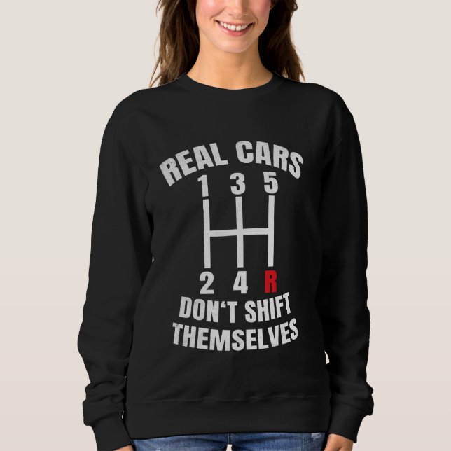 Camiseta Carros de verdade não se mudam para a autocorrida, (Frente)