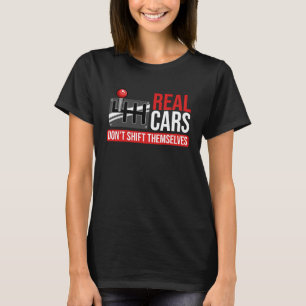 Camiseta Carros de verdade não se mudam para Caras de carro