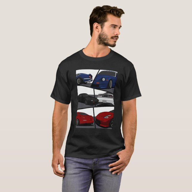 Camiseta Carros de Z (Frente Completa)