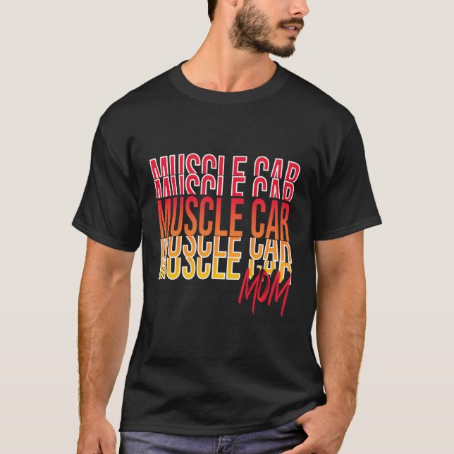 Camiseta Carros Musculares (Frente)