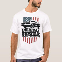 Carros Musculares Americanos para Camiseiros de Ca
