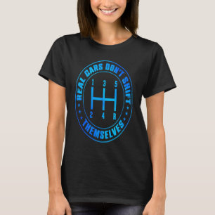 Camiseta Carros Reais Não Mudam de Marcha Sozinhos Mecân