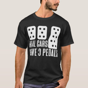 Camiseta Carros Reais Têm Três Pedais Carman Três Pedais
