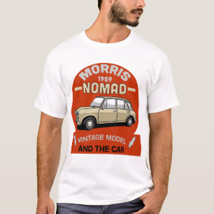 Camiseta Carros vintage Clássicos Morris Nomad Austrália
