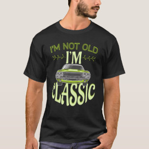 Camiseta Carros vintage Não Antigos, Mas Clássicos, Antigos