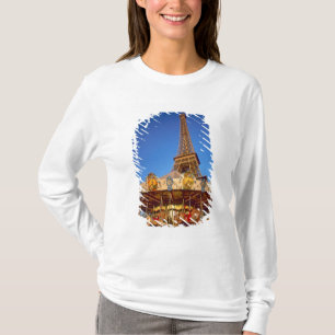 Camiseta Carrossel, Torre Eiffel, Paris, França