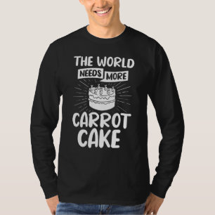 Camiseta Carrot Cake Recipiente Cupcakes Pie Gluten Free Ve
