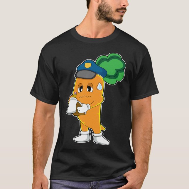 Camiseta Carrot Cop Ticket Police (Frente)