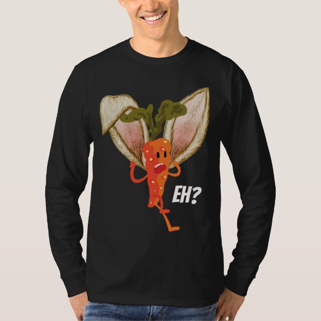 Camiseta Carrot Dissonant Bunny Carrot Easter (Frente)