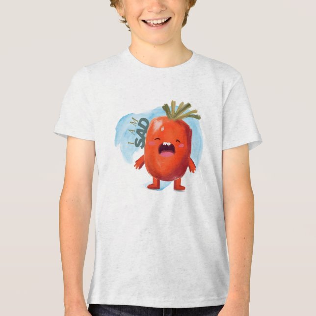 Camiseta Carrot I am Sad (Frente)