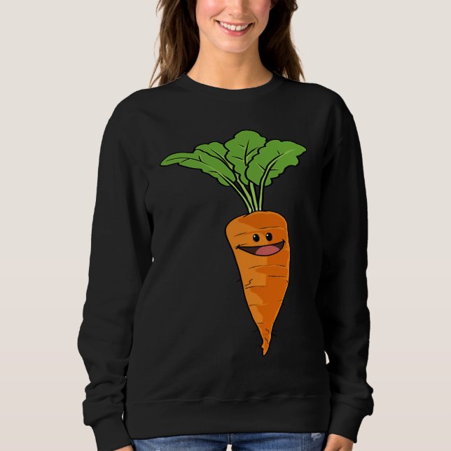 Camiseta Carrot kids garden  vegan vegetarian (Frente)